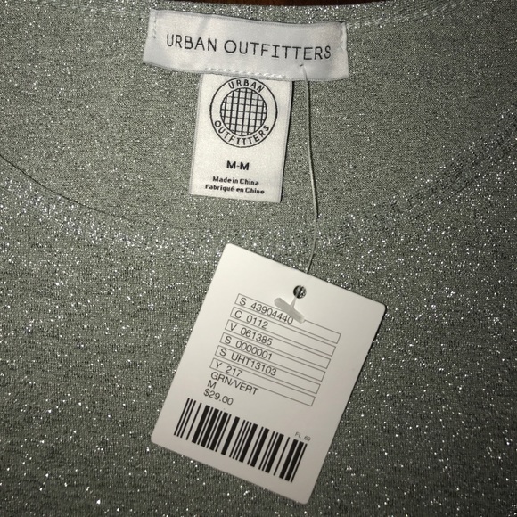 mint urban outfitters crop top - Picture 3 of 3